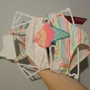 3m Baby Bathing suit, attached Bikini type, new, SPF 50